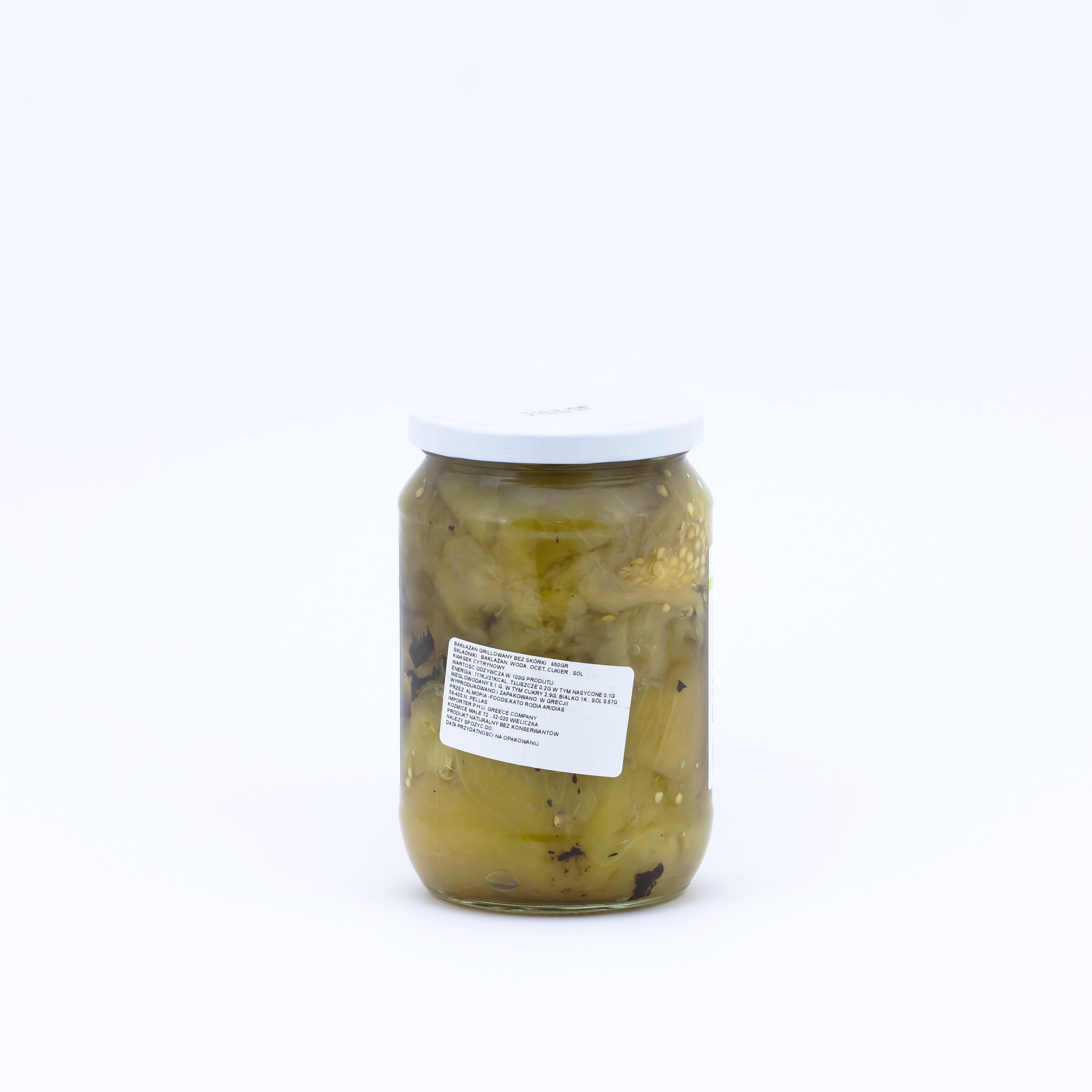 Bakłażan grillowany bez skórki 650 g