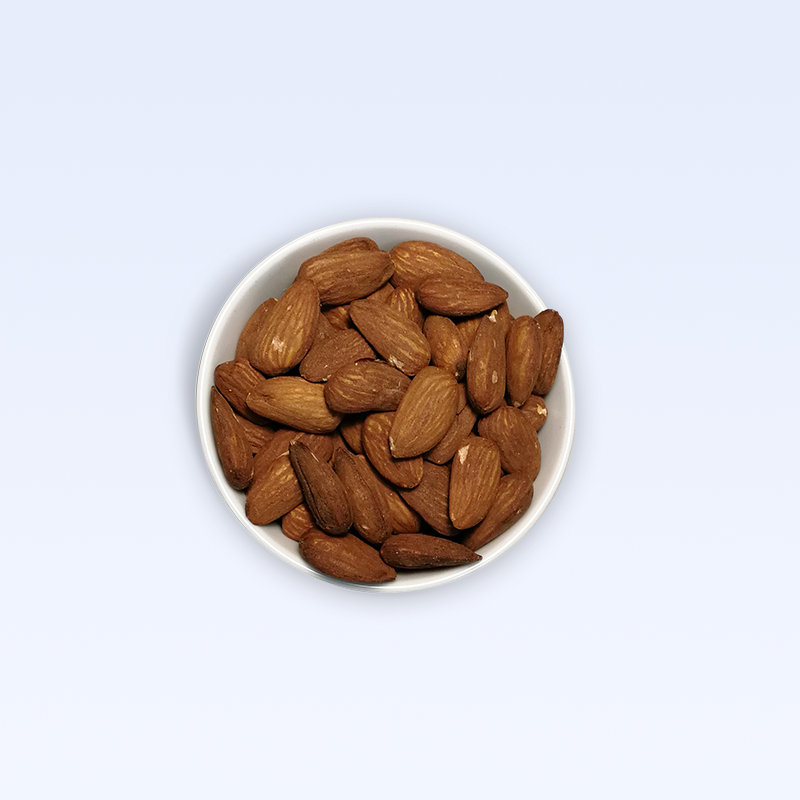 Whole unsalted unroasted almonds