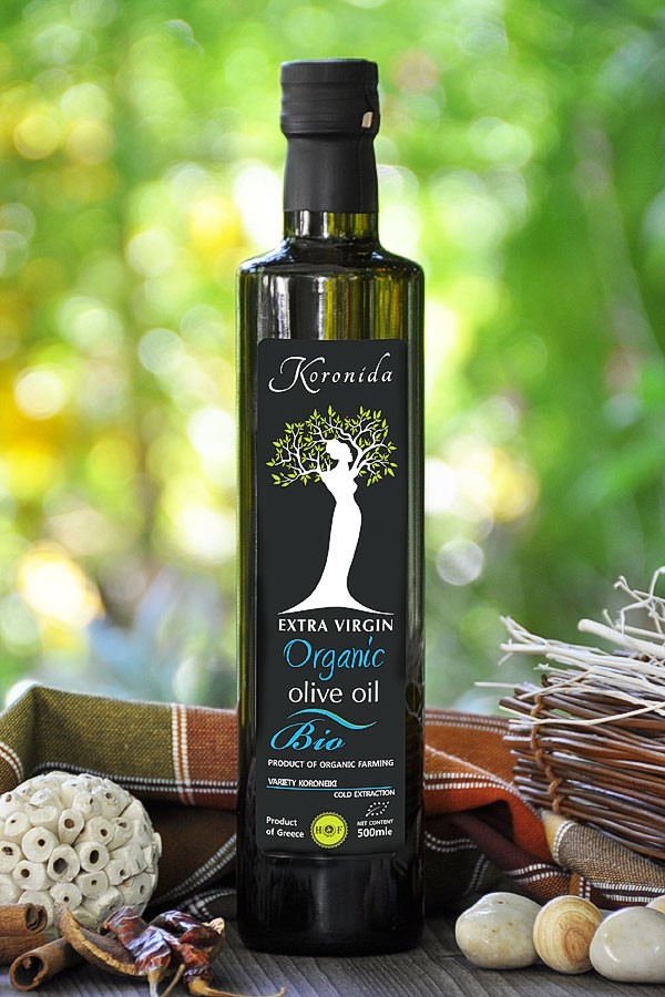 Oliwa z oliwek Extra virgin BIO Koronida 0.3% 500 ml