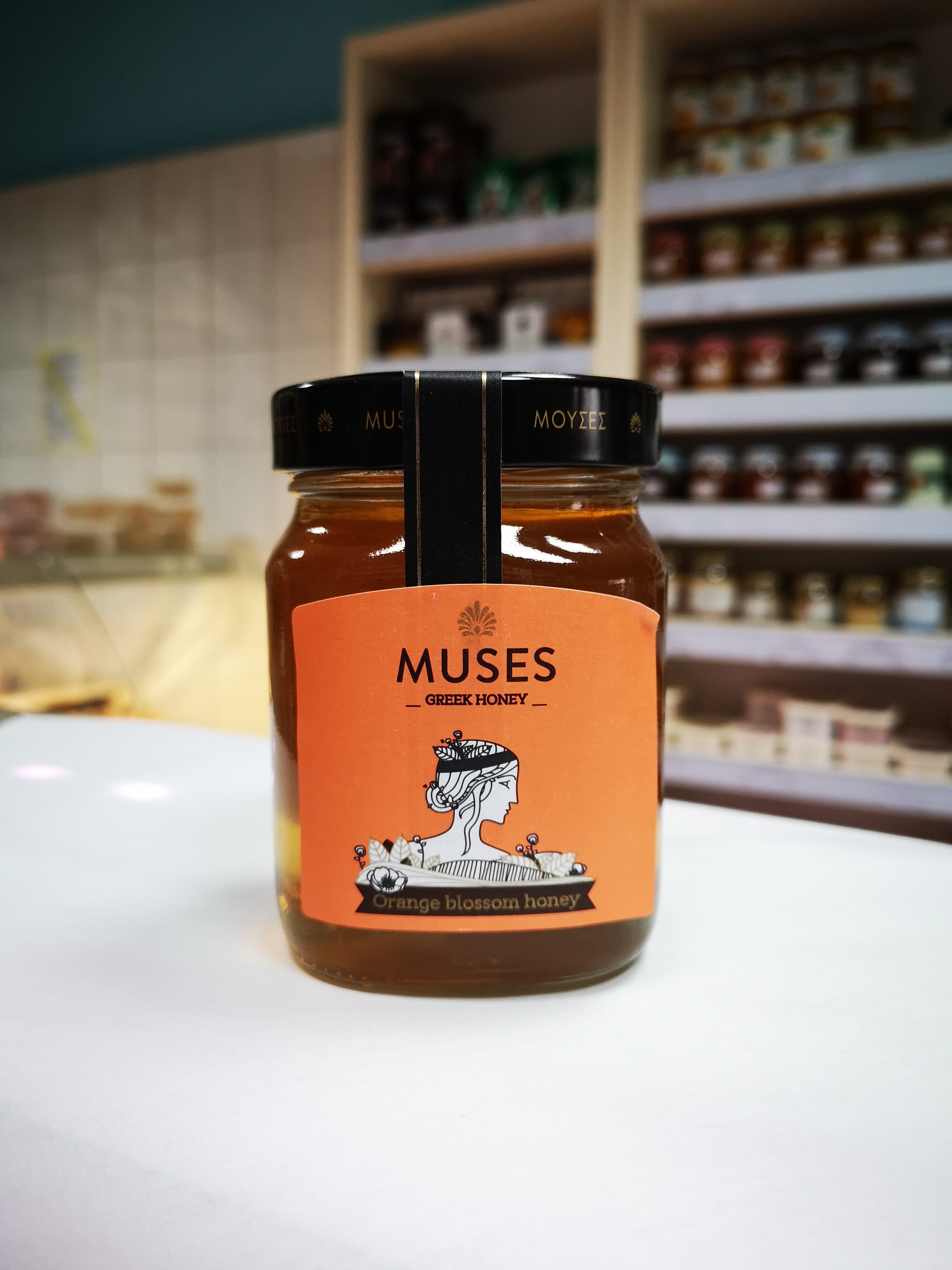 Miód z kwiatów pomarańczy 450g