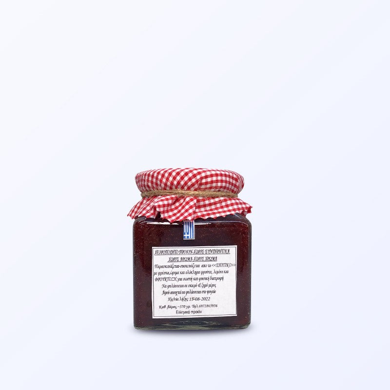 Sugar-free strawberry jam 370g