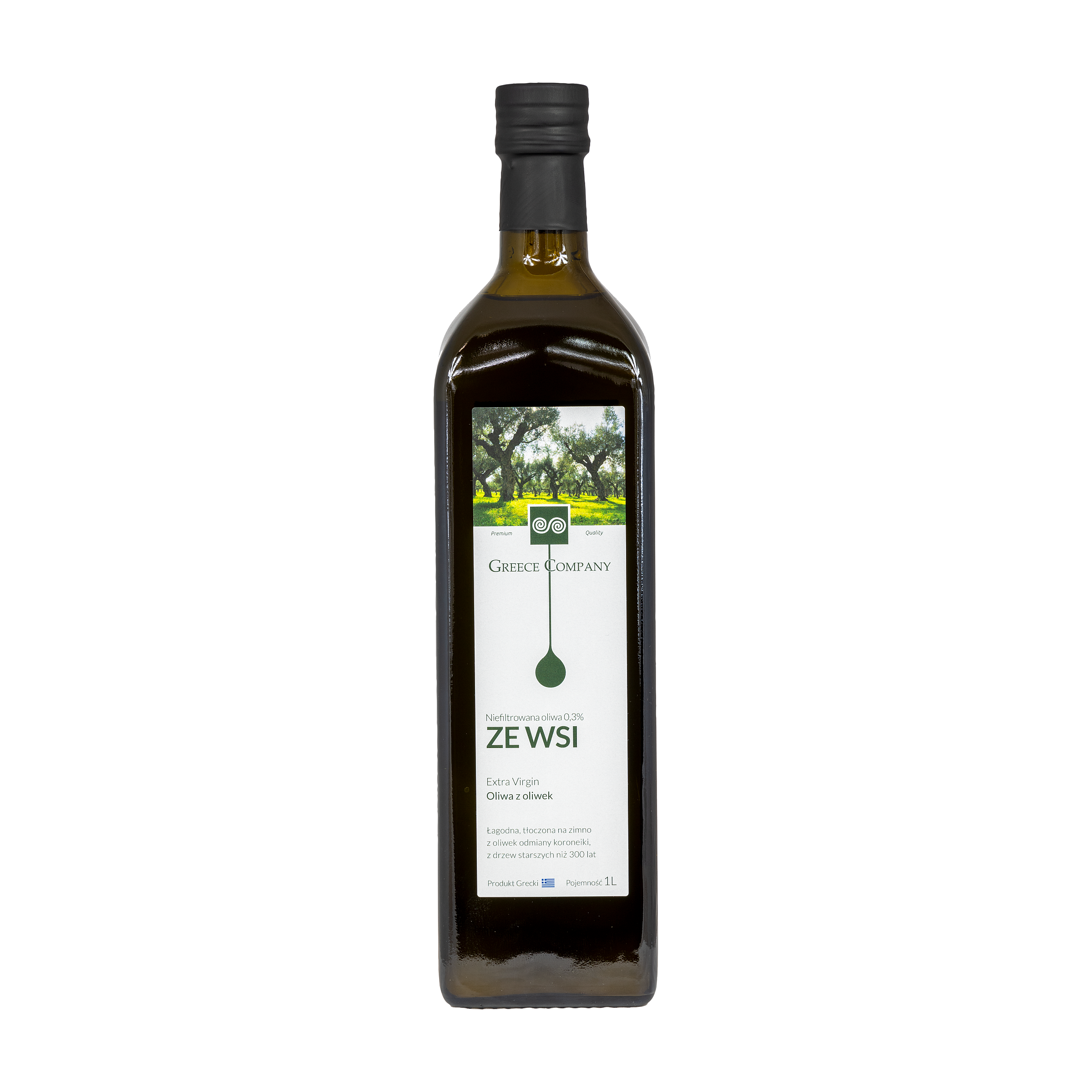 Olive Oil FROM THE VILLAGE unfiltered Extra Virgin mild 0.3% 500 ml