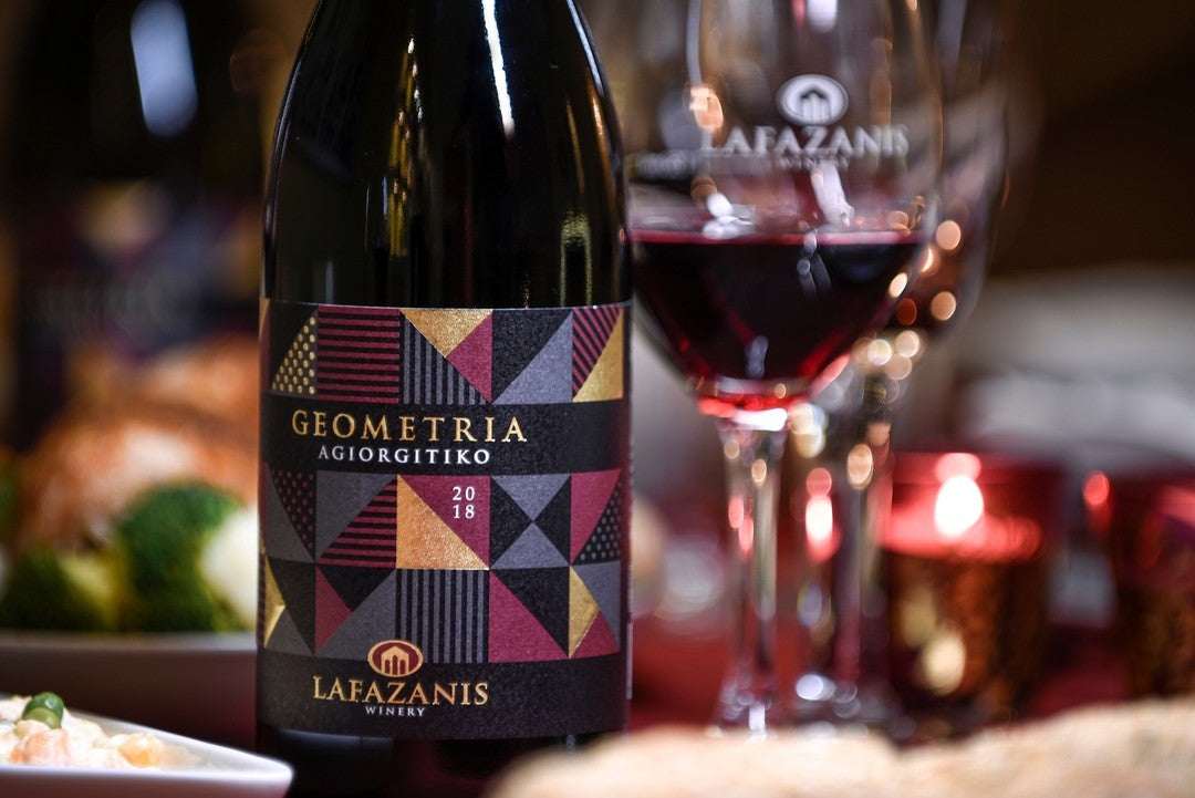 Wino Czerwone Wytrawne “GEOMETRIA” AGIORGITIKO 750ml