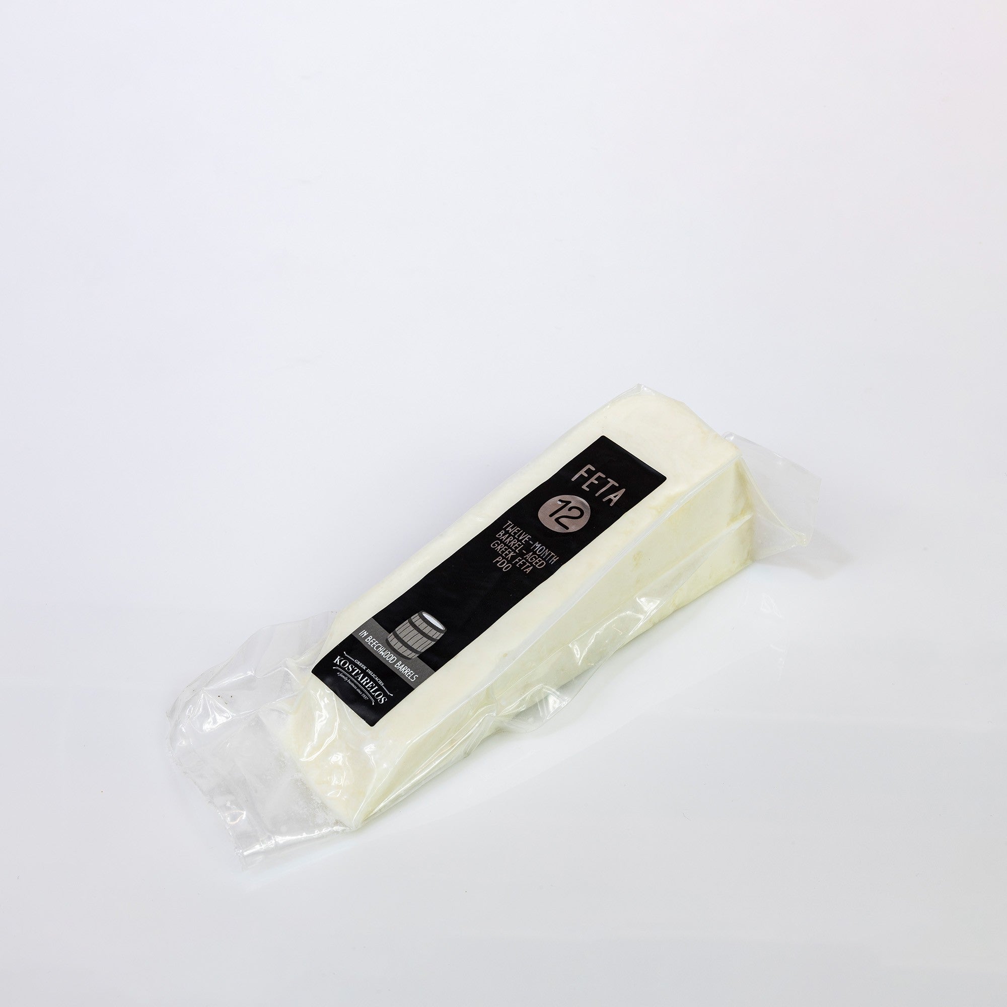 PDO Barrel Aged Feta Cheese 12 Months