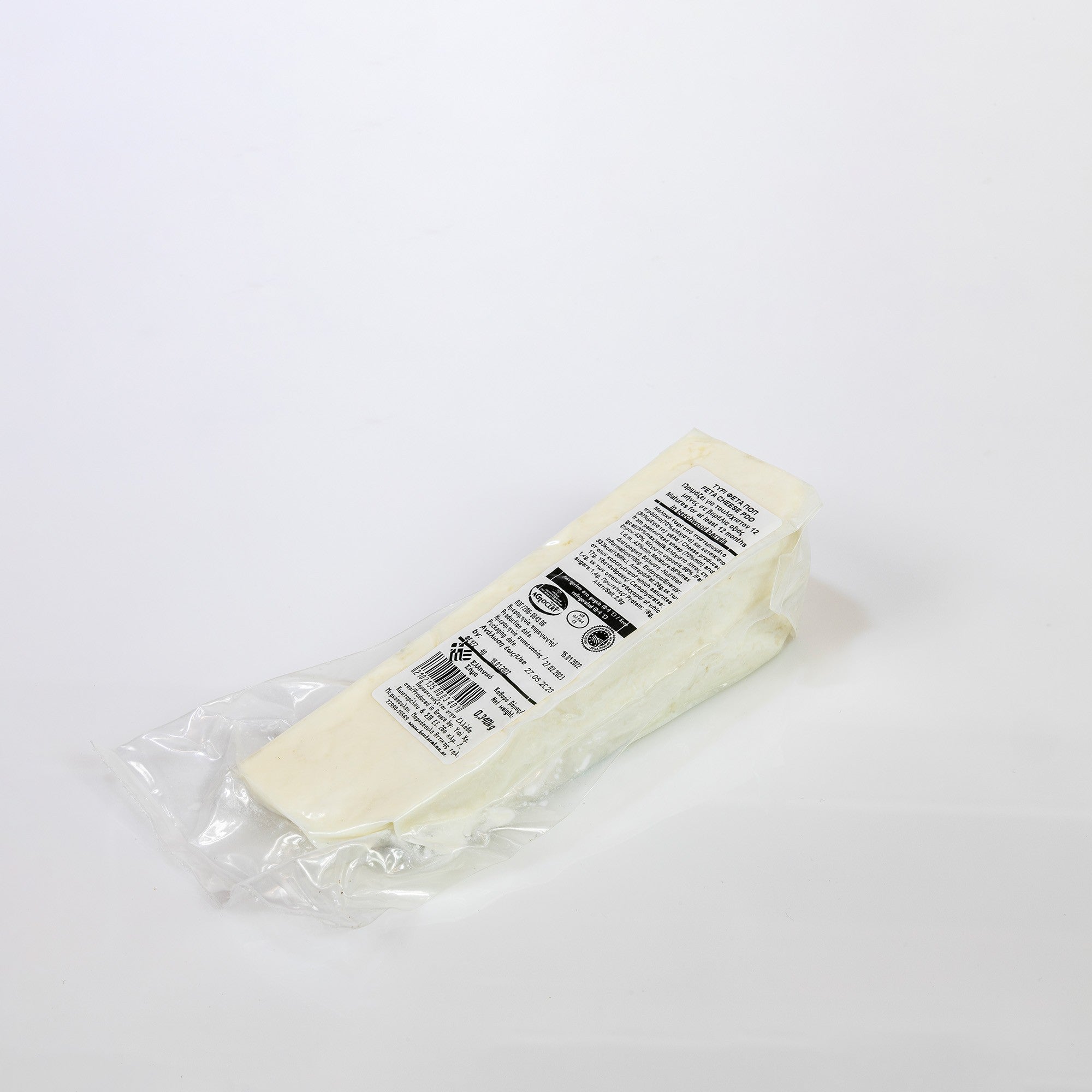 PDO Barrel Aged Feta Cheese 12 Months