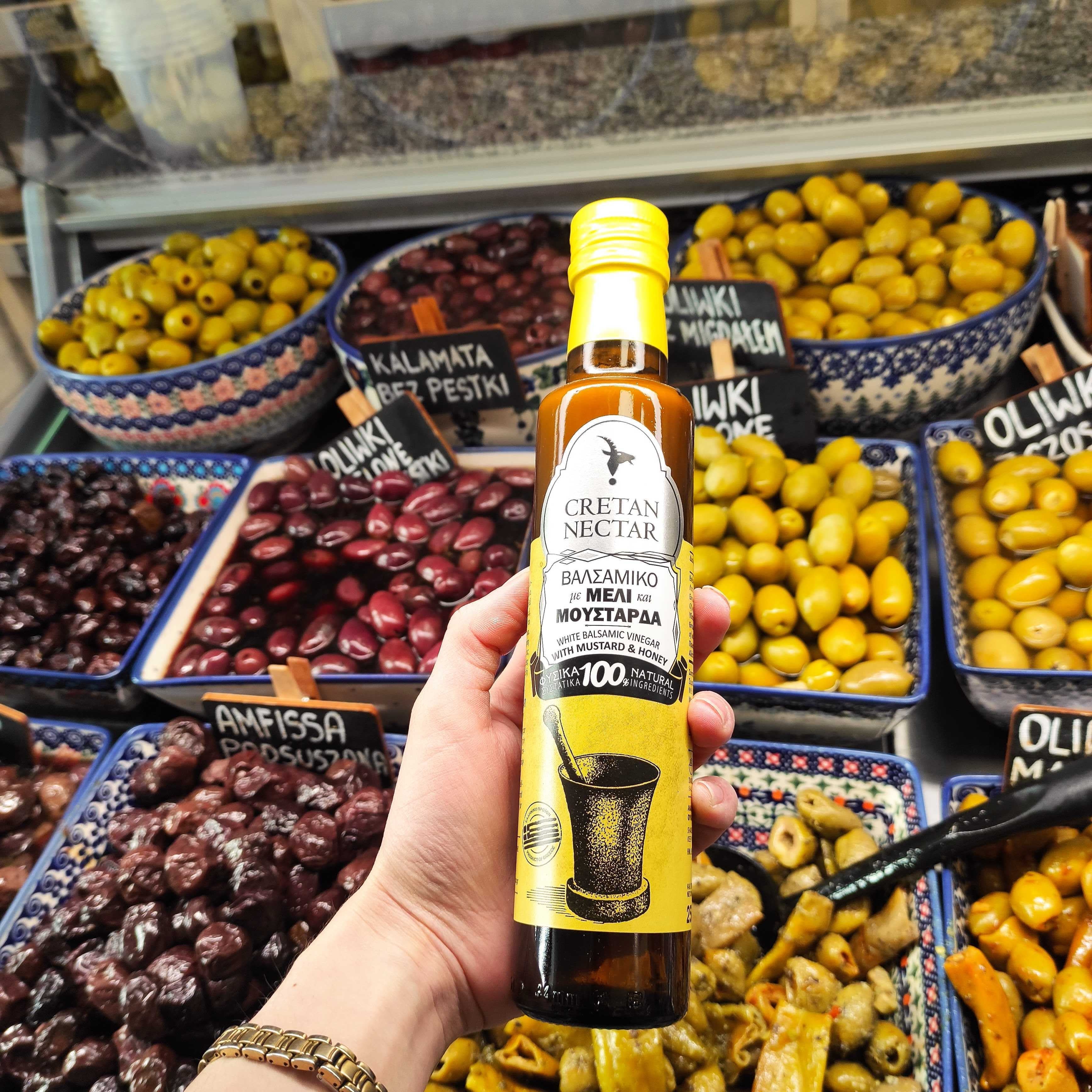 Ocet balsamiczny z miodem i musztardą 250 ml