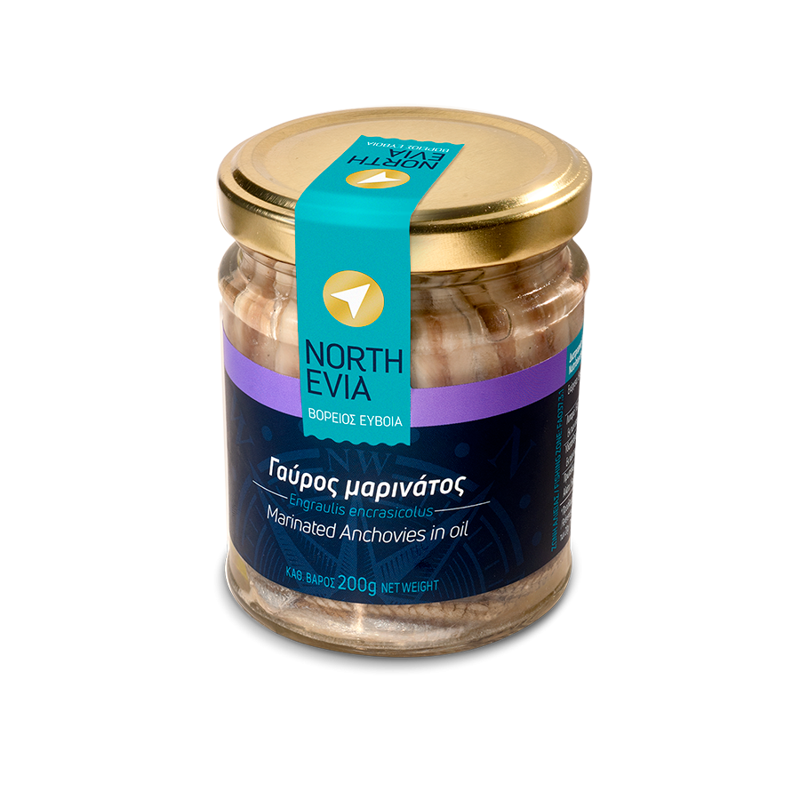 Marinated Anchovy Fillets in Oil 200g