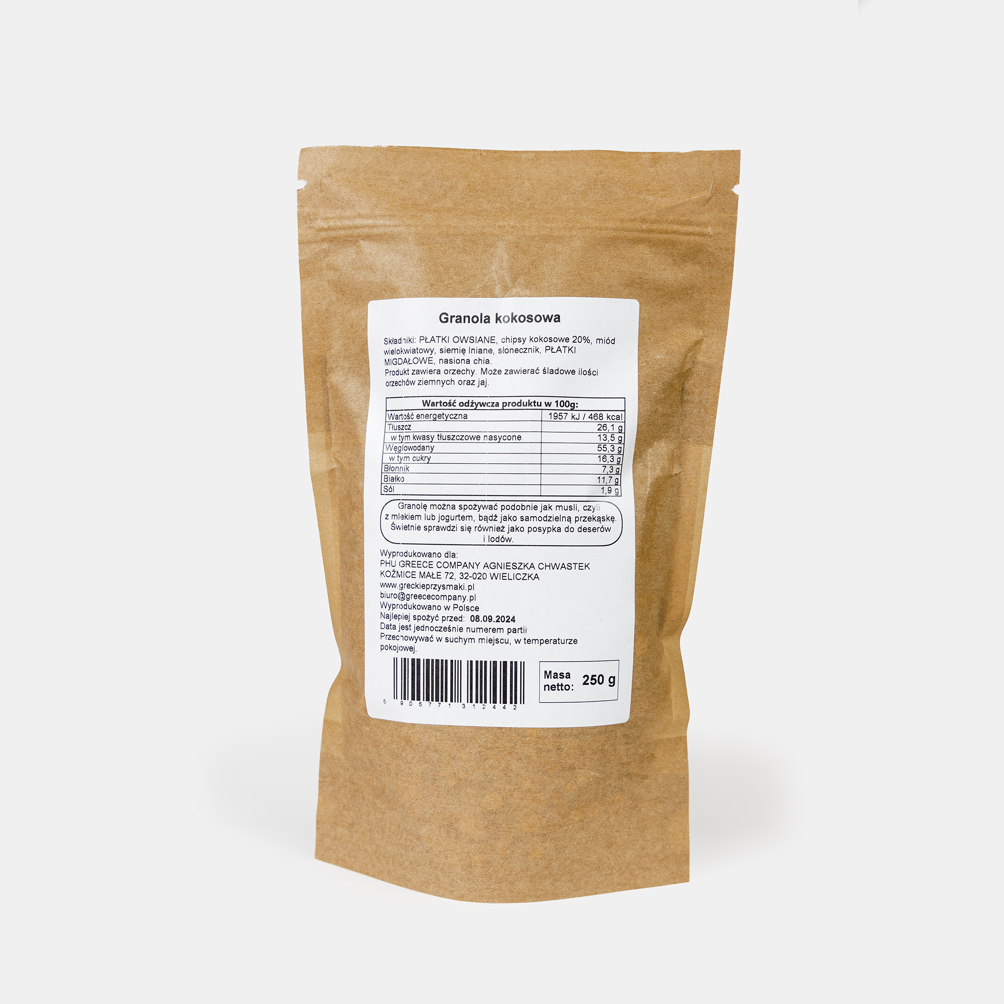 Coconut granola 250 g