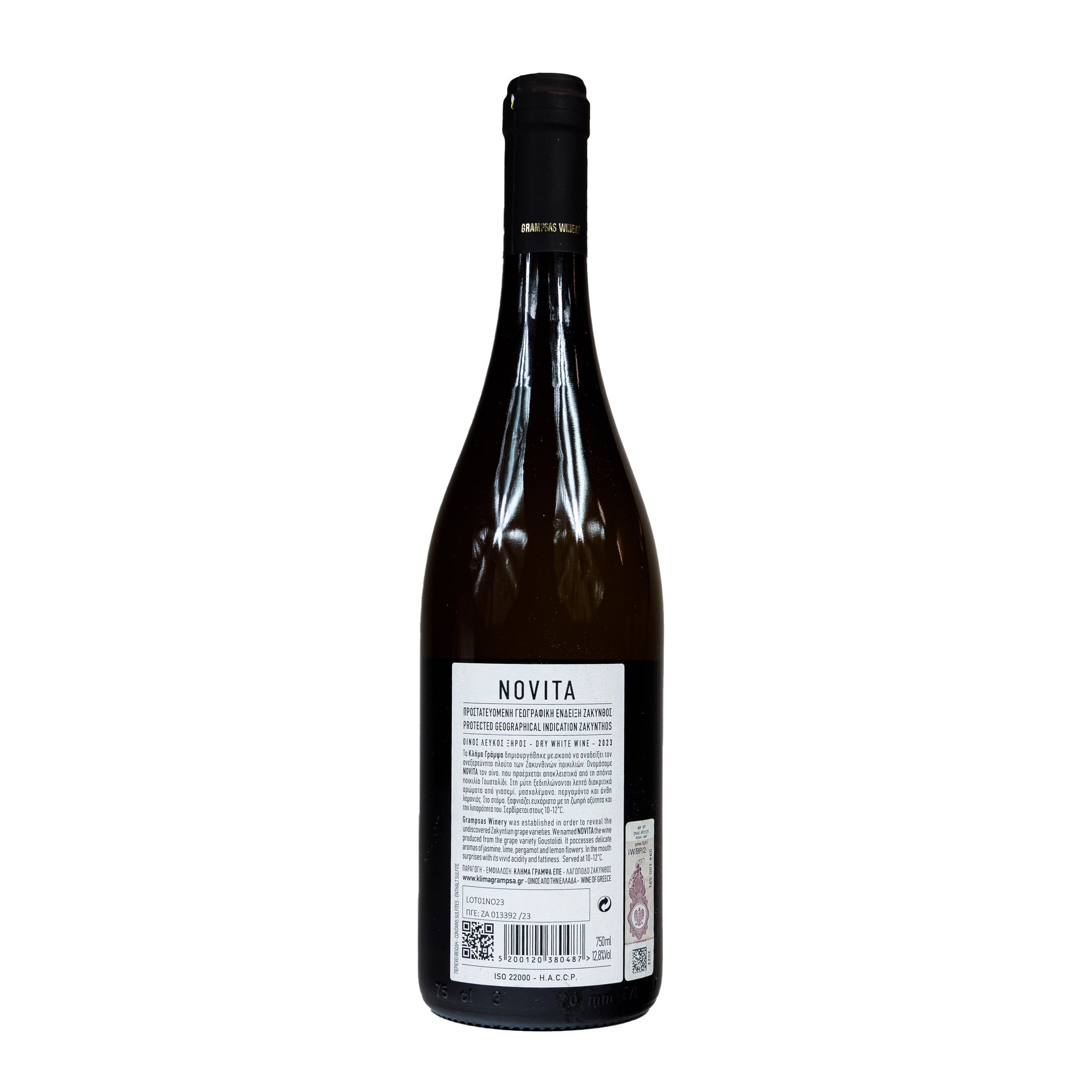 Novita 23 Dry White Wine 750ml