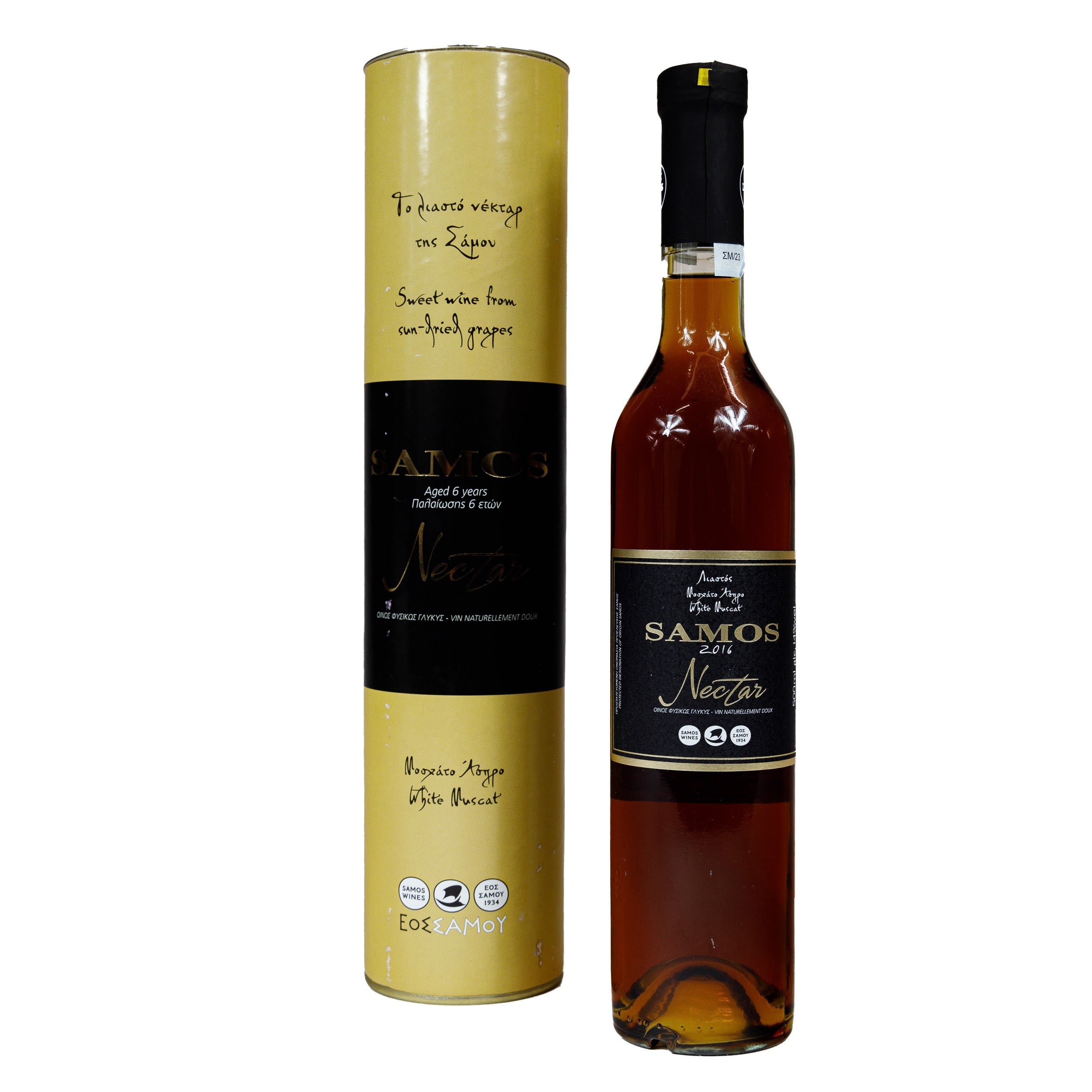 Samos Nectar Vintage 2016 Sweet Wine 500ml