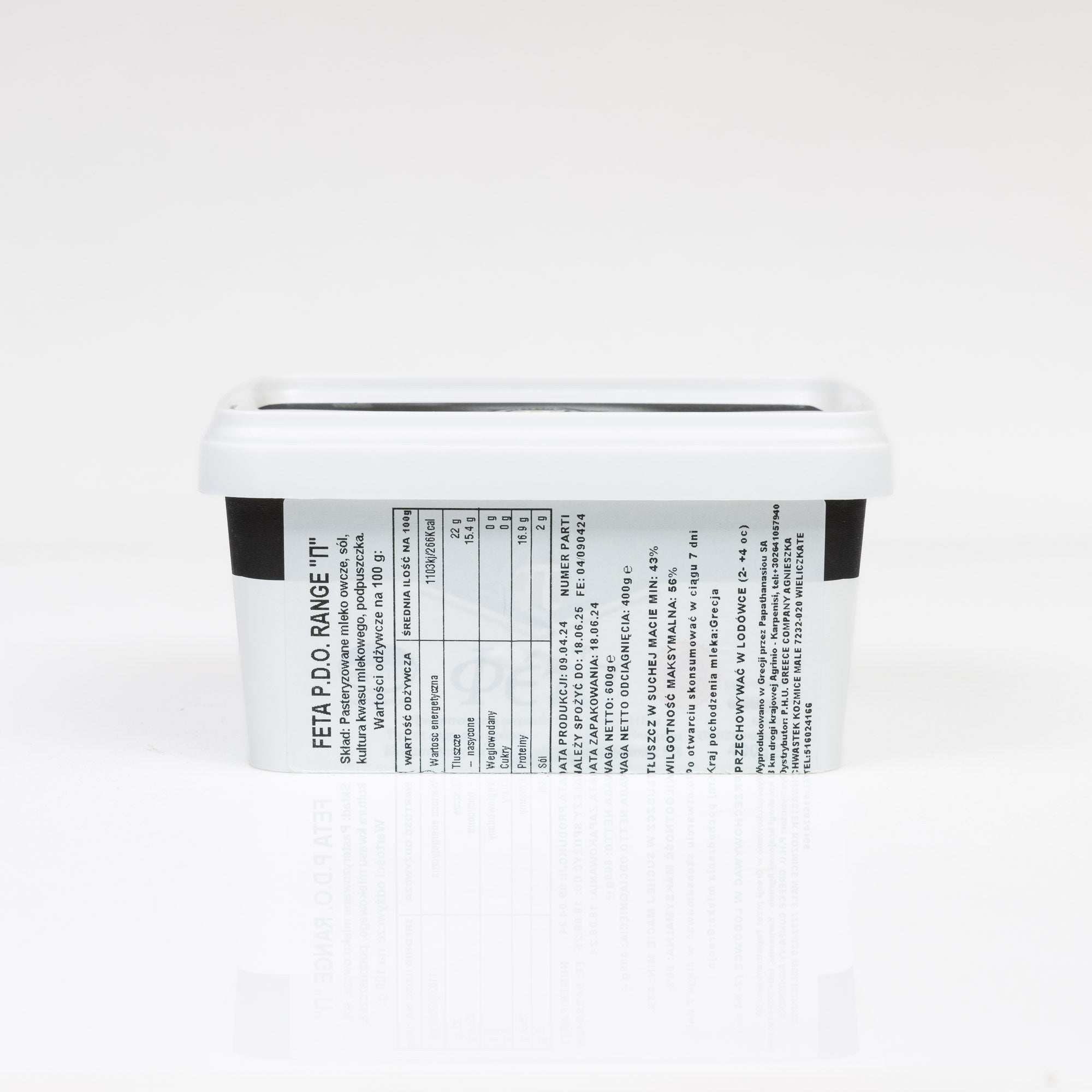 Ser Feta P.D.O Range PI w zalewie 400g