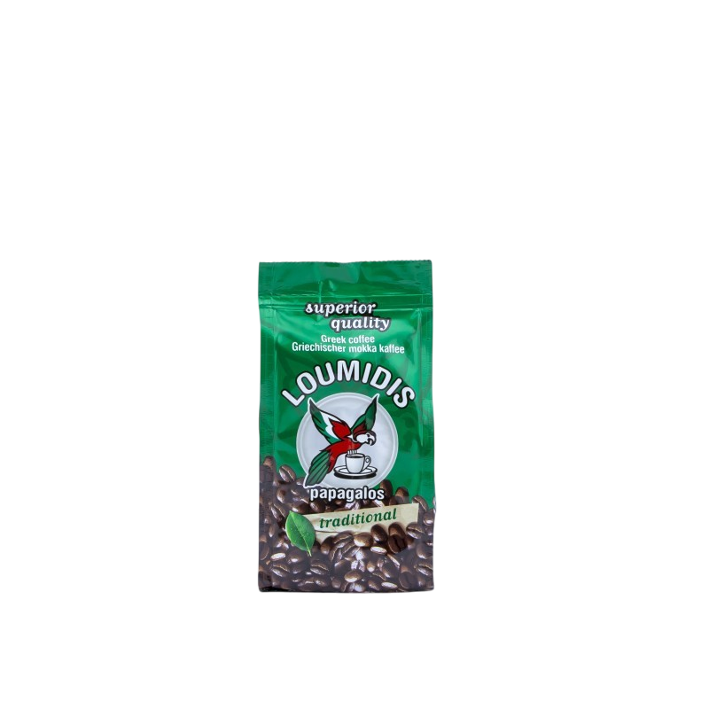 Loumidis Papagalos Traditional Ground Coffee 194 g