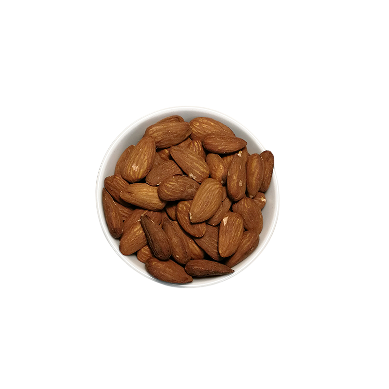 Whole unsalted unroasted almonds
