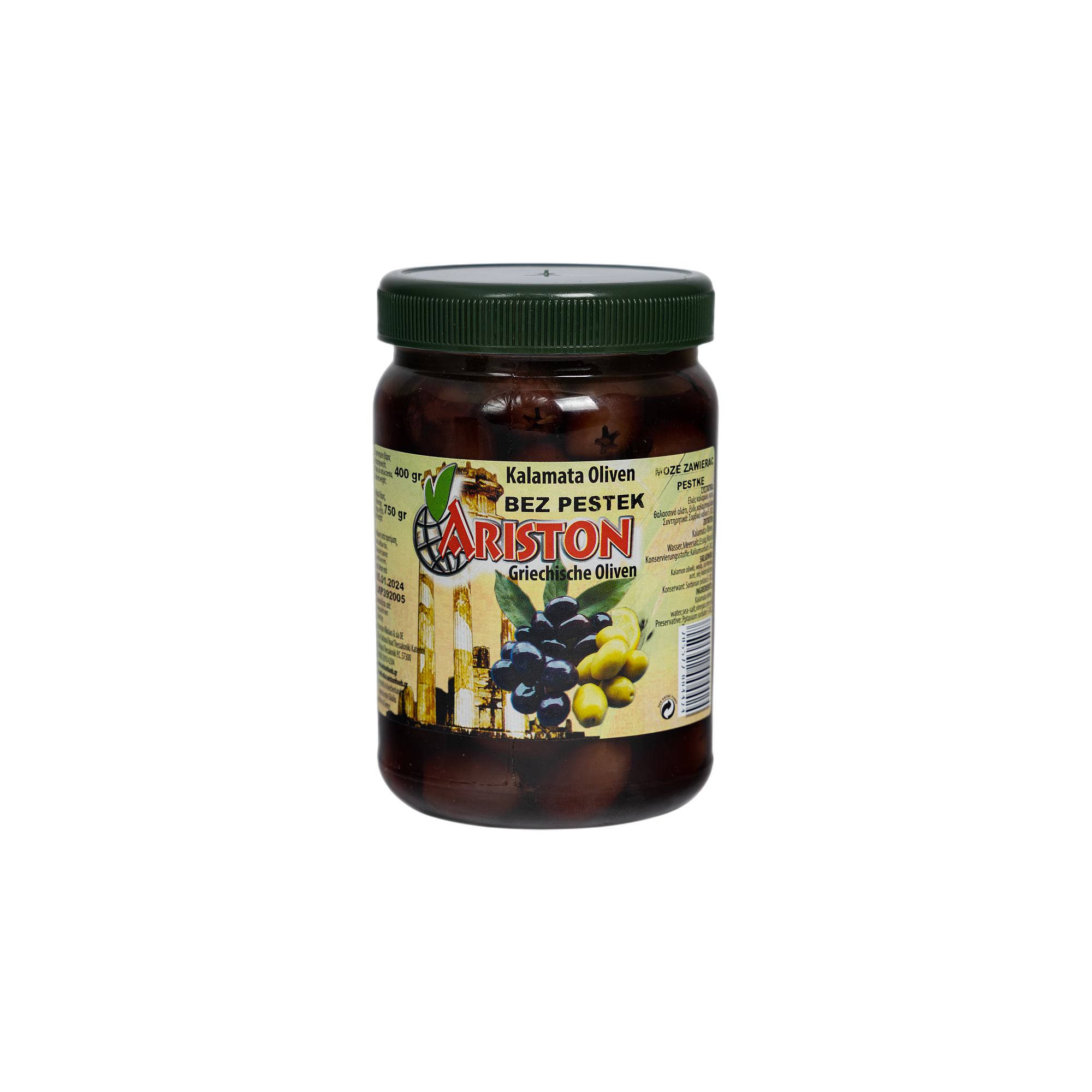 Kalamata pitted olives 750g