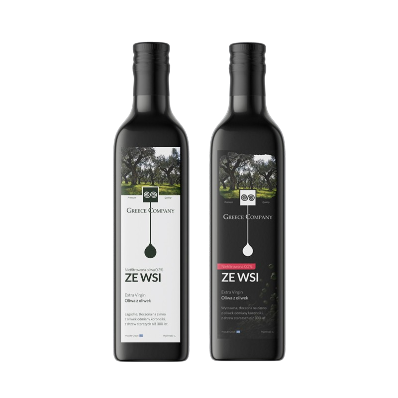 PAKIET MIX 2+1 Oliwa "ZE WSI" Niefiltrowana 1 L
