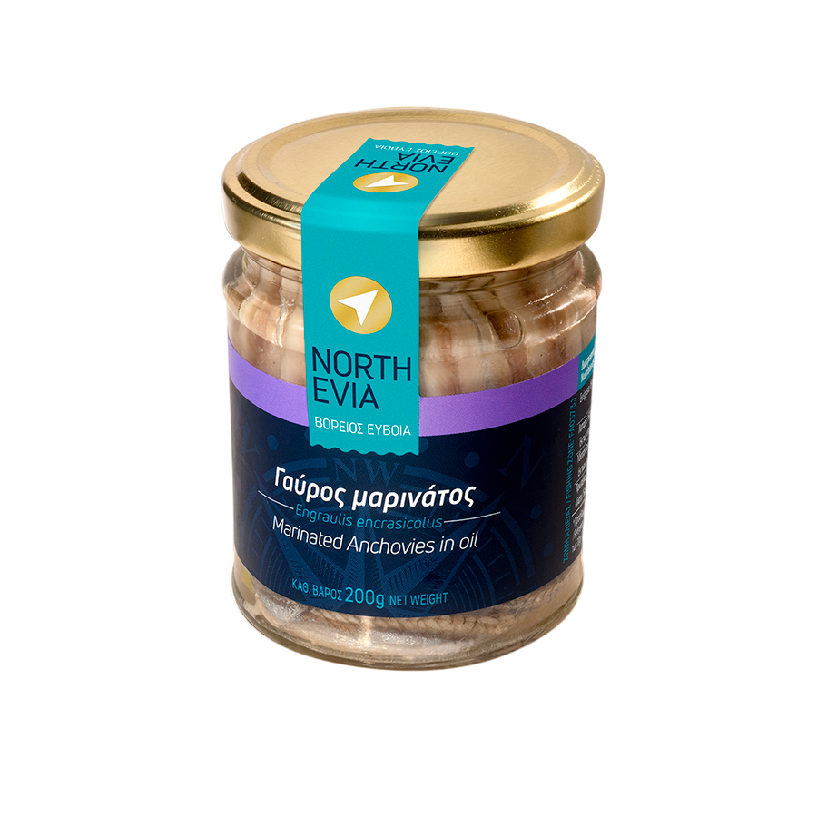 Marinated Anchovy Fillets in Oil 200g
