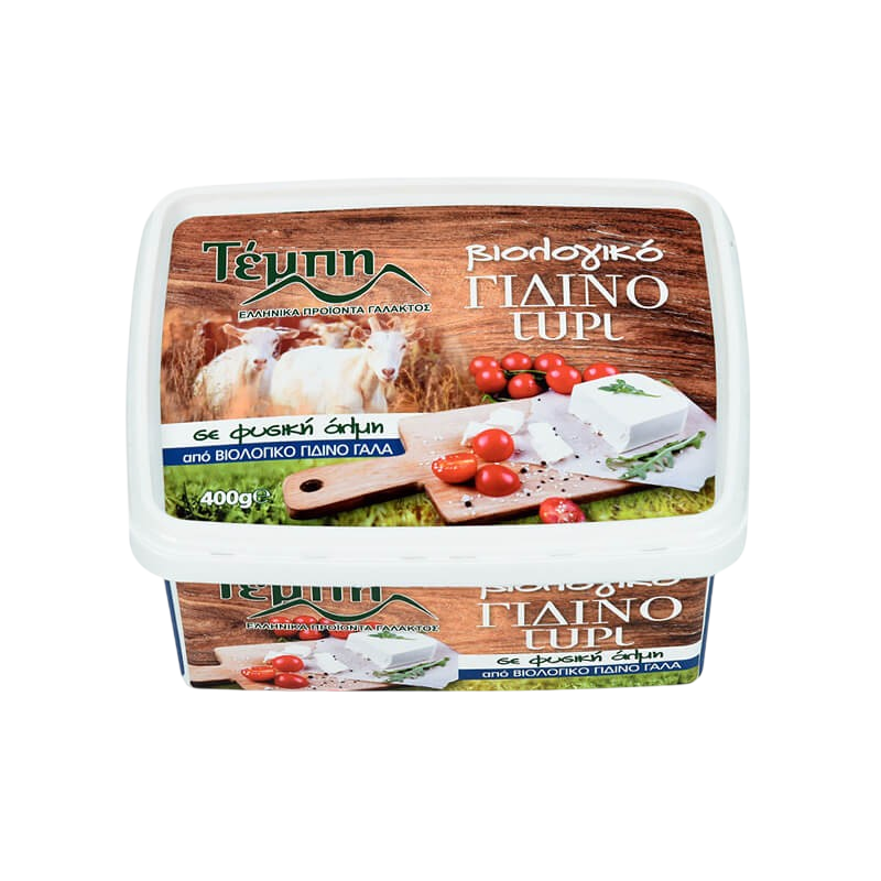Organic Goat Cheese Tempi in Brine 400 g