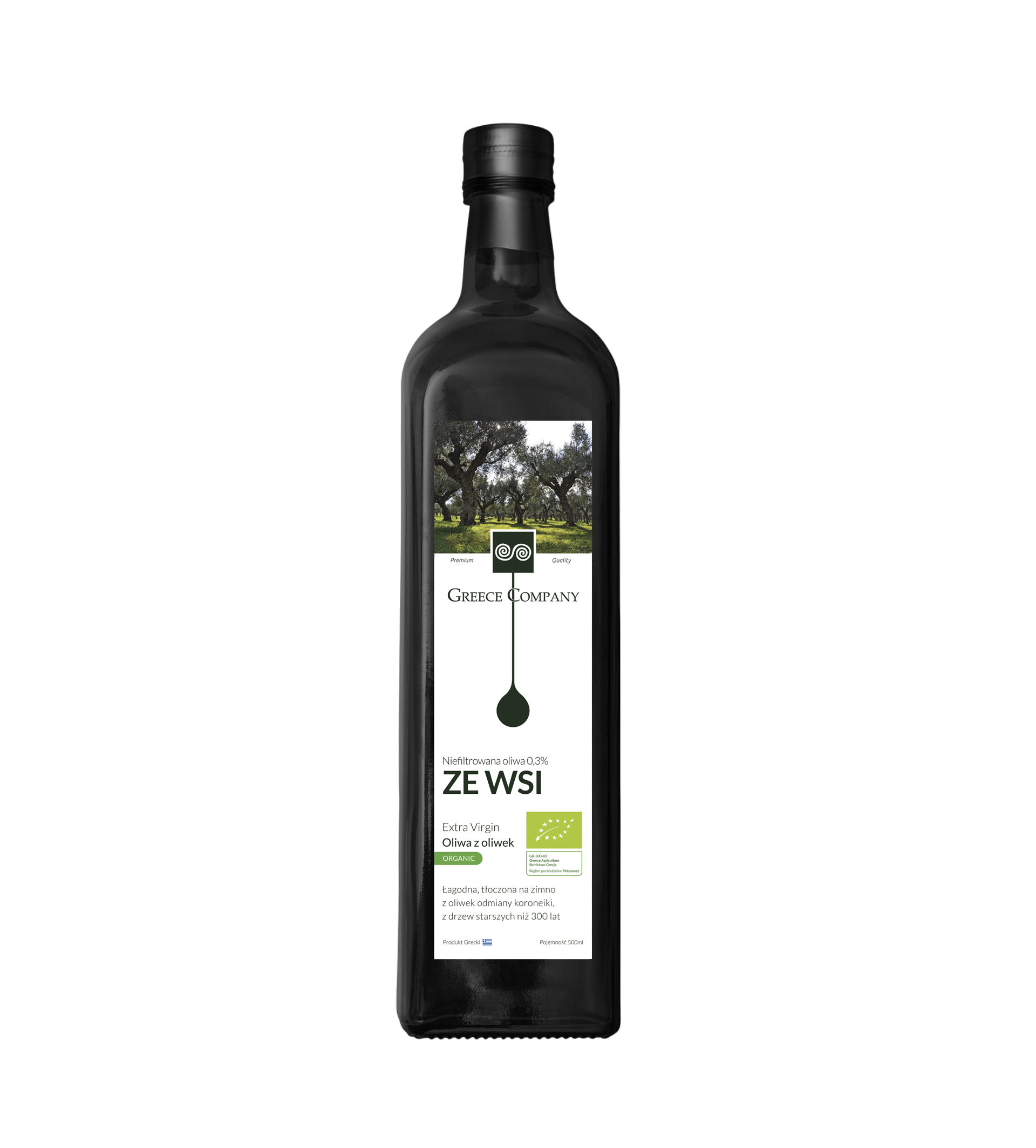 Village unfiltered Extra Virgin olive oil mild 0.3 BIO 1L