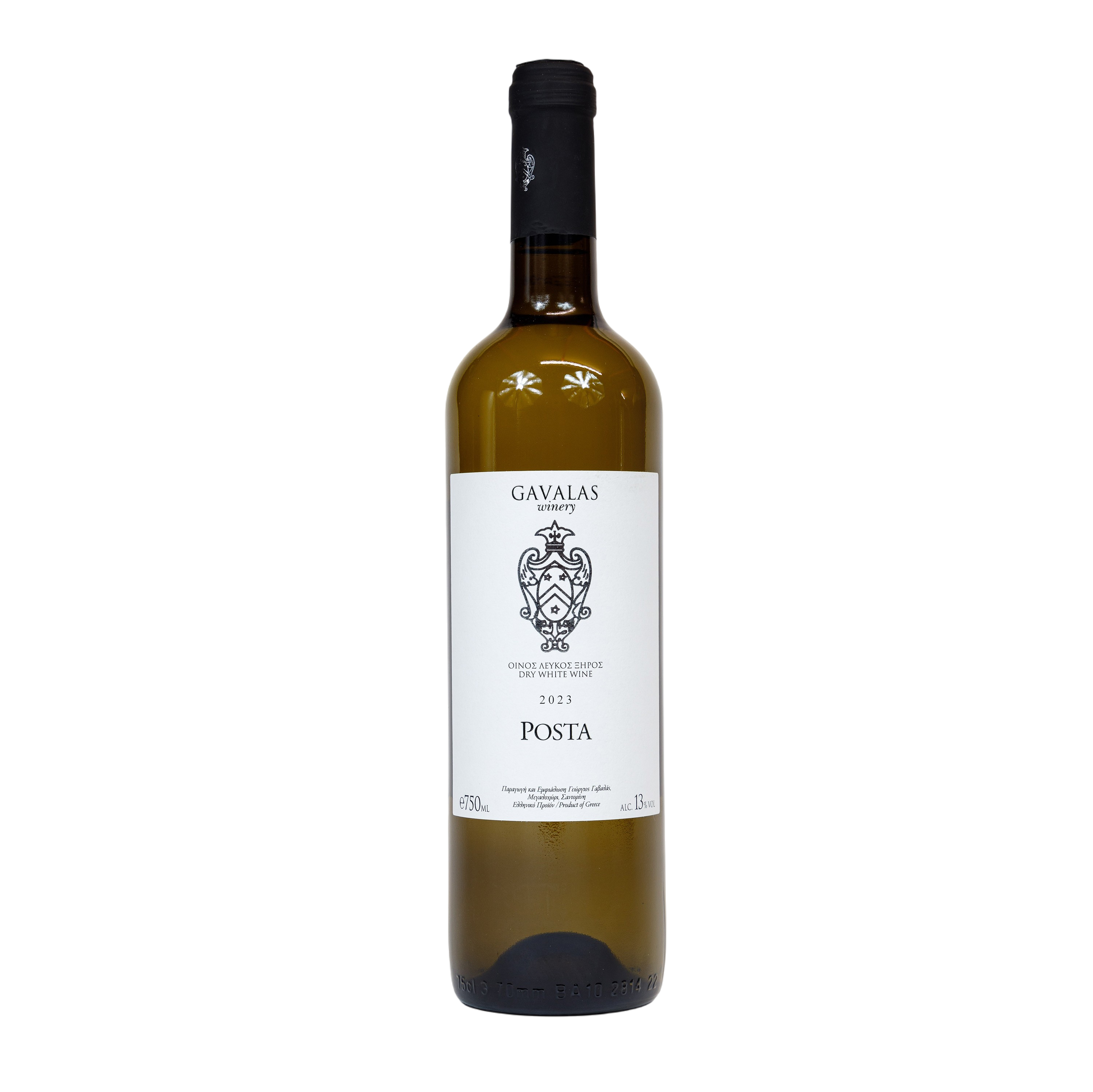 Posta White Dry Wine 750ml
