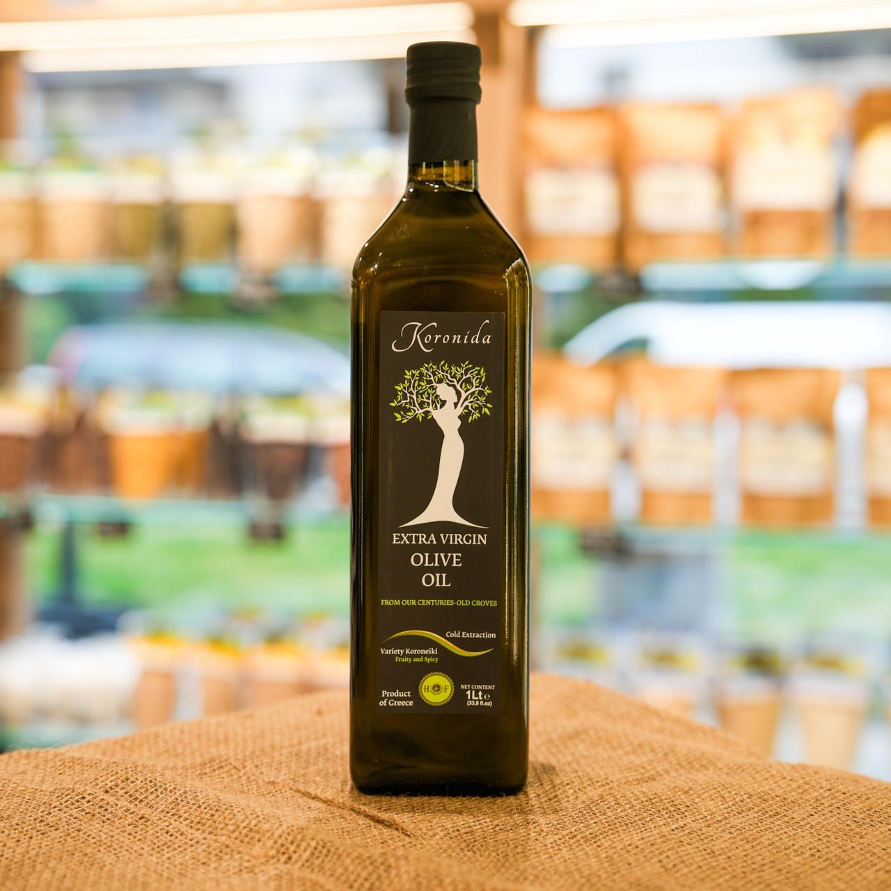 Koronida unfiltered olive oil max 0.3% 1 l