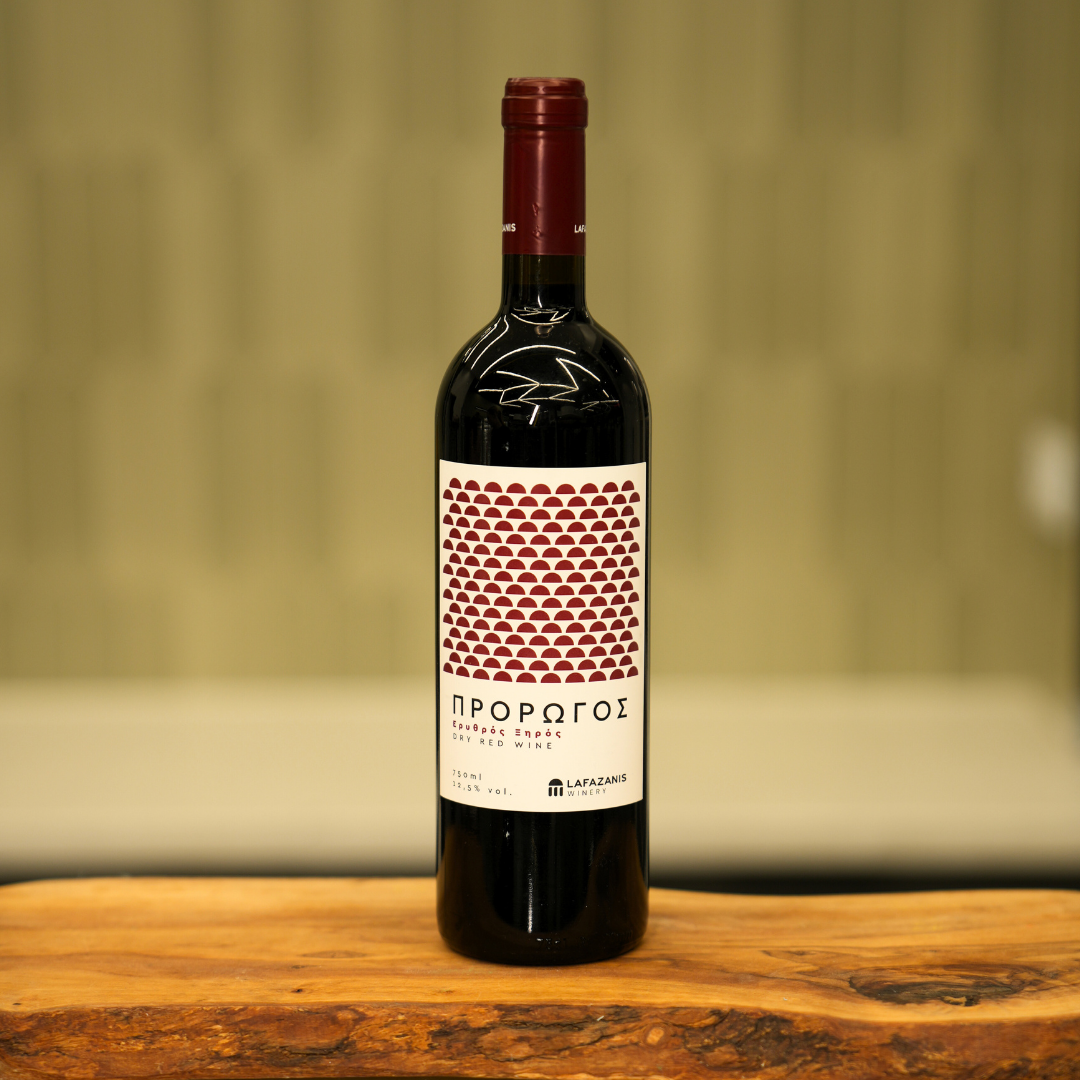 Red Dry Wine Prorogos 750ml - Lafazanis