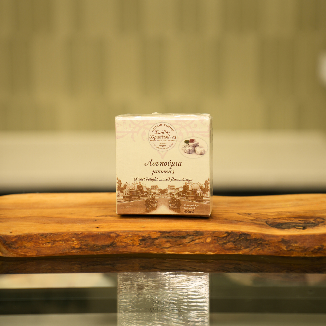Turkish delight, assorted flavors, 400g