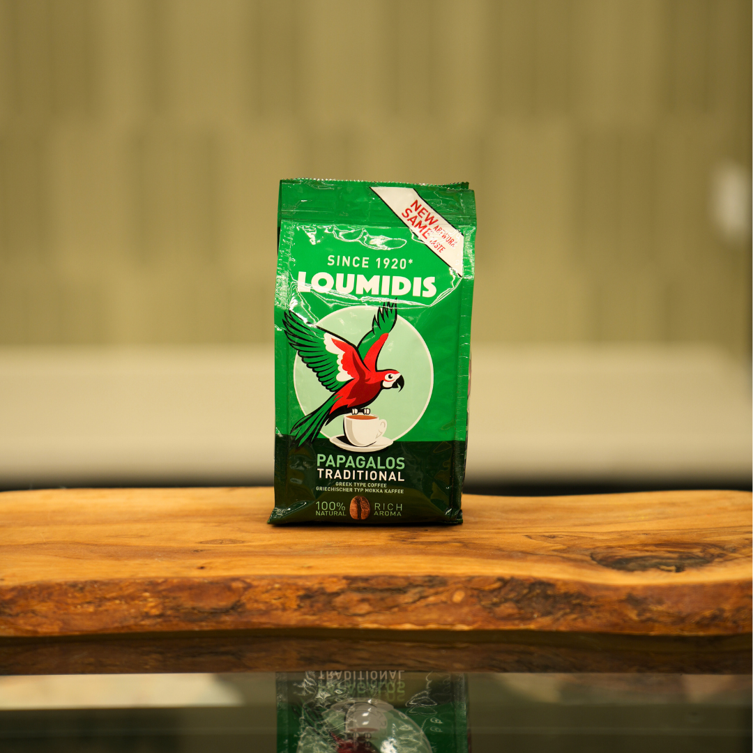Loumidis Papagalos Traditional Ground Coffee 194 g
