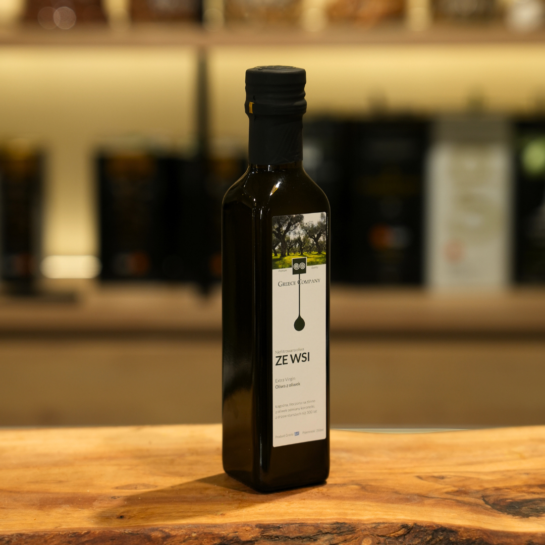 Oliwa ZE WSI niefiltrowana 0,3% 250ml