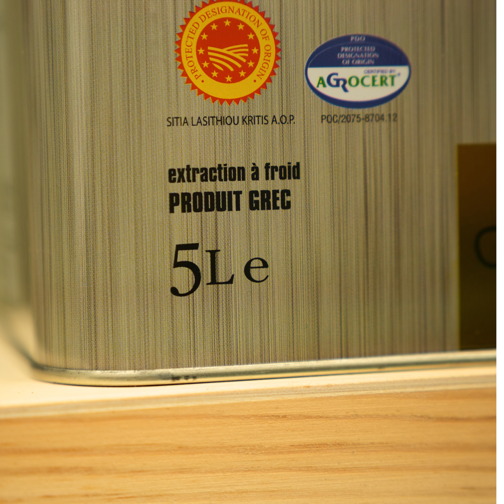 Oliwa z oliwek Sitia extra virgin Lasithiou 0.2% 5 l - Critida