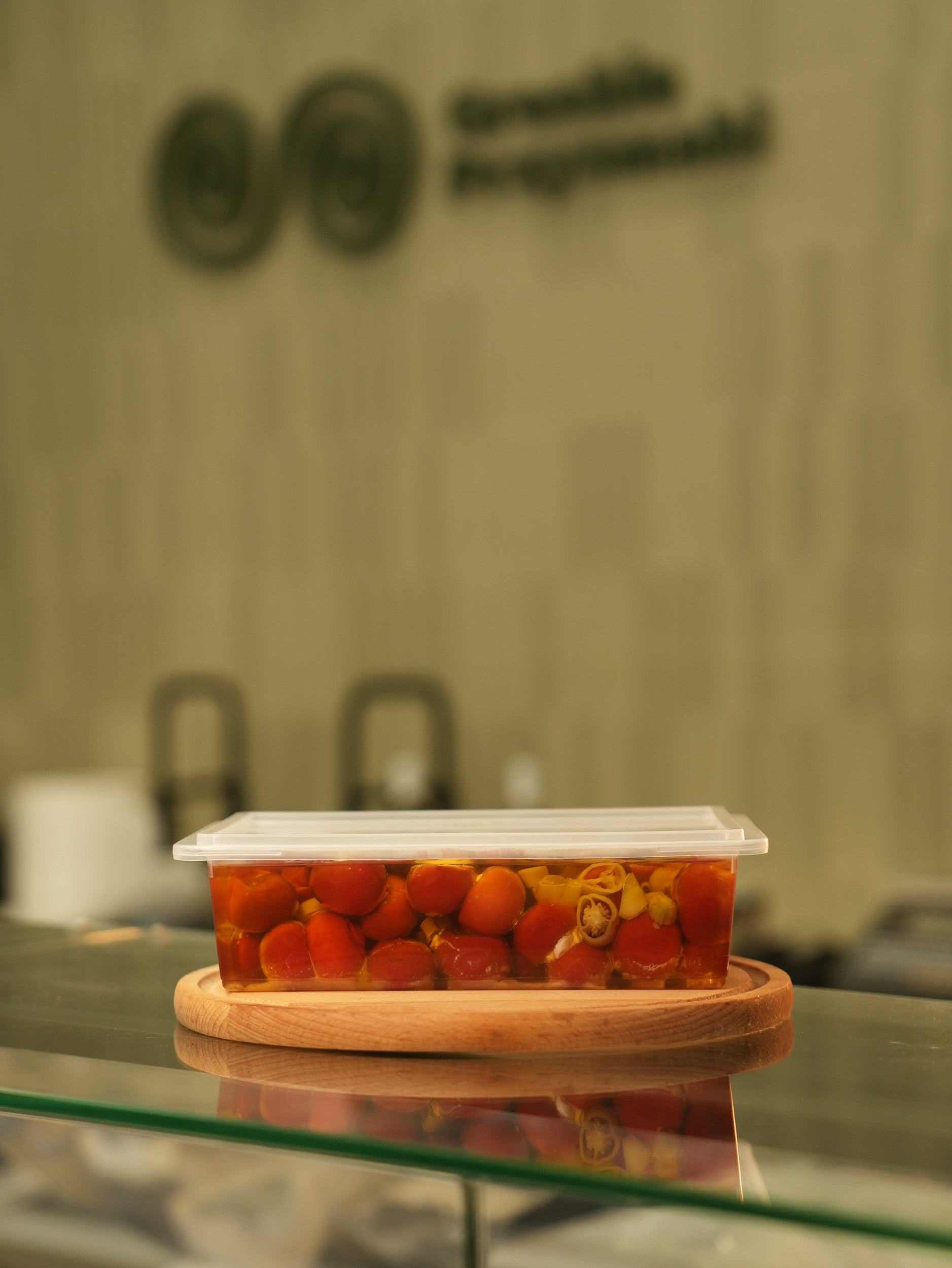 Cherry peppers stuffed with cheese 1.25 kg net