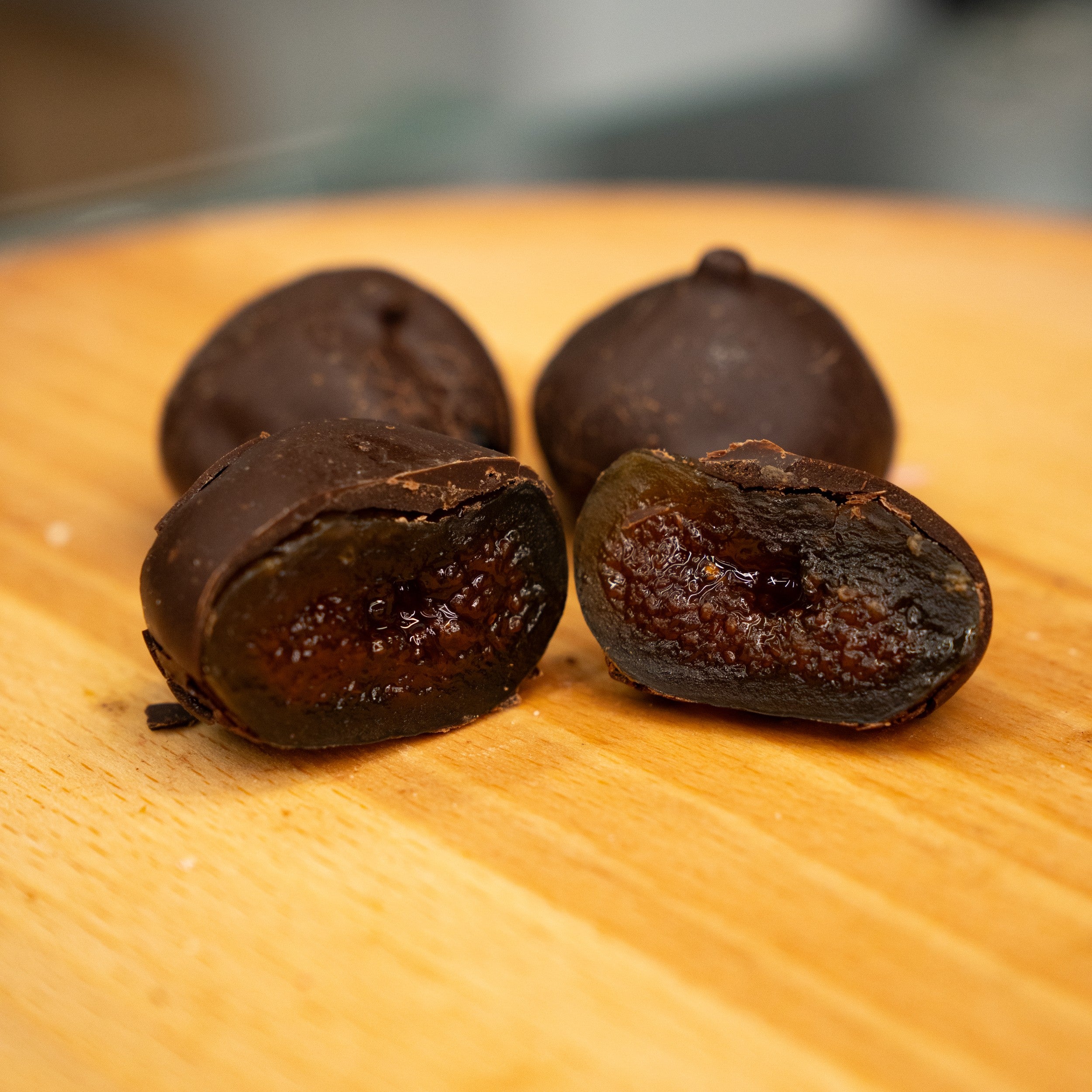 Fig in chocolate