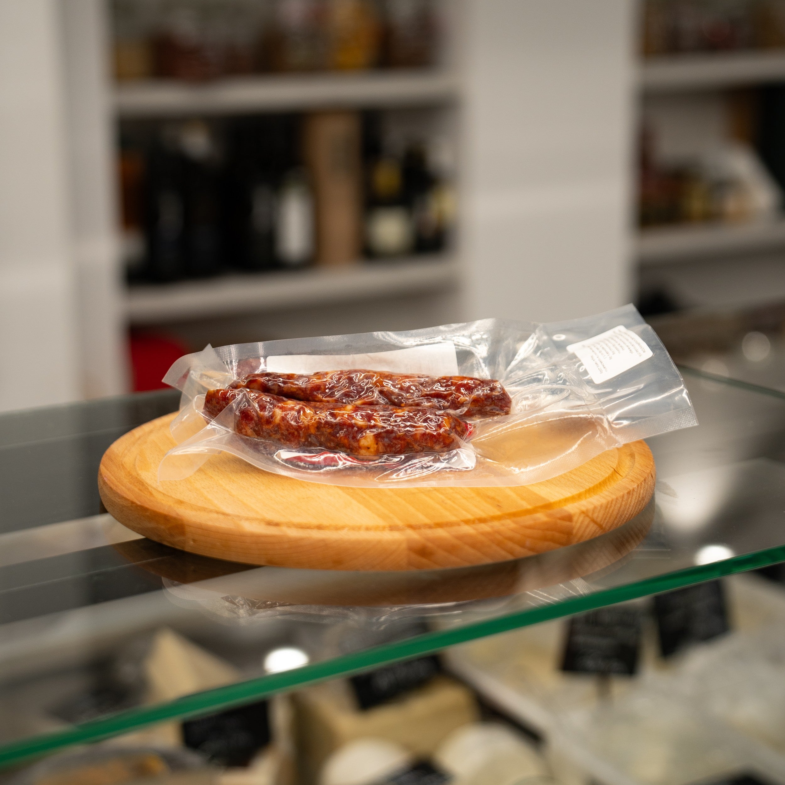 Cured sausage, no preservatives, spicy, 200g