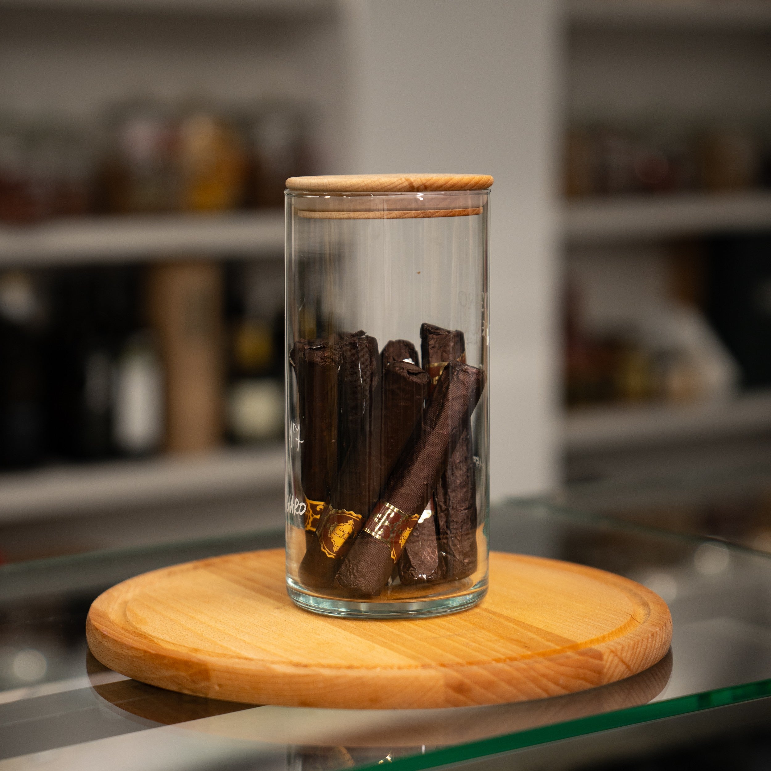 Cigar in chocolate