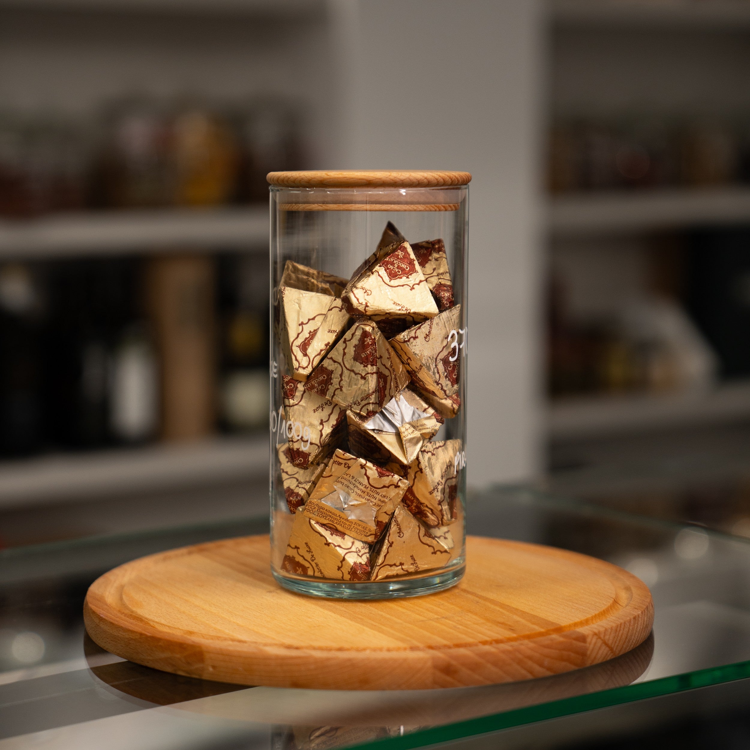 Chocolate pyramid